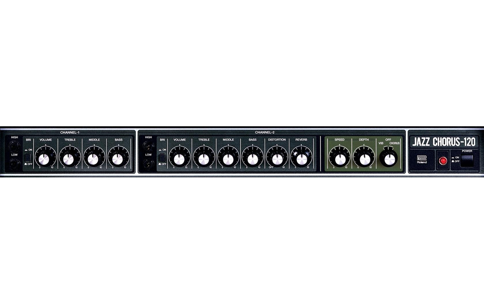 Combo JC-120<br>Verstärker mit Einzigartiger berühmter Stereo-Chorus