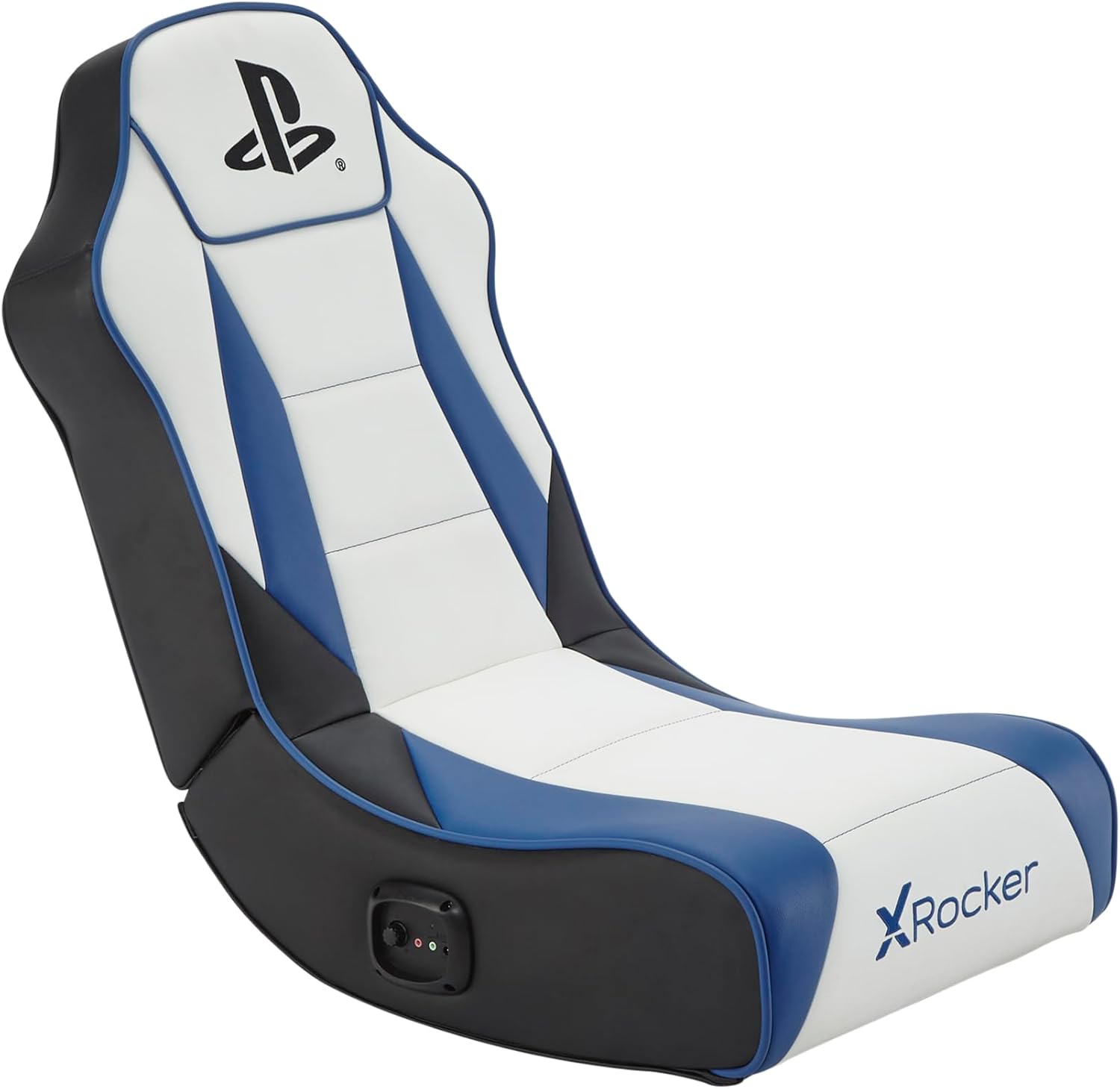 X Rocker 5 Geist 2.0 Floor Rocker Gaming Sessel mit 2.0 Audiosystem | PS5 Kindersessel