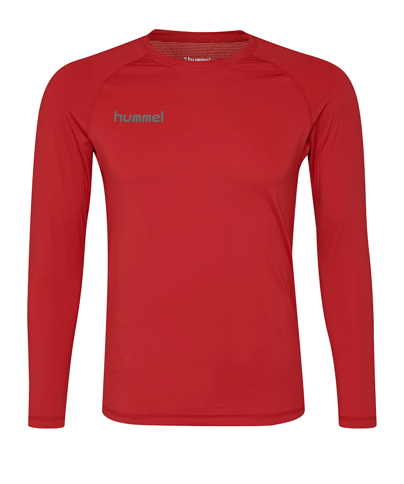 Hummel First Performance Langarmshirt Rot F3062