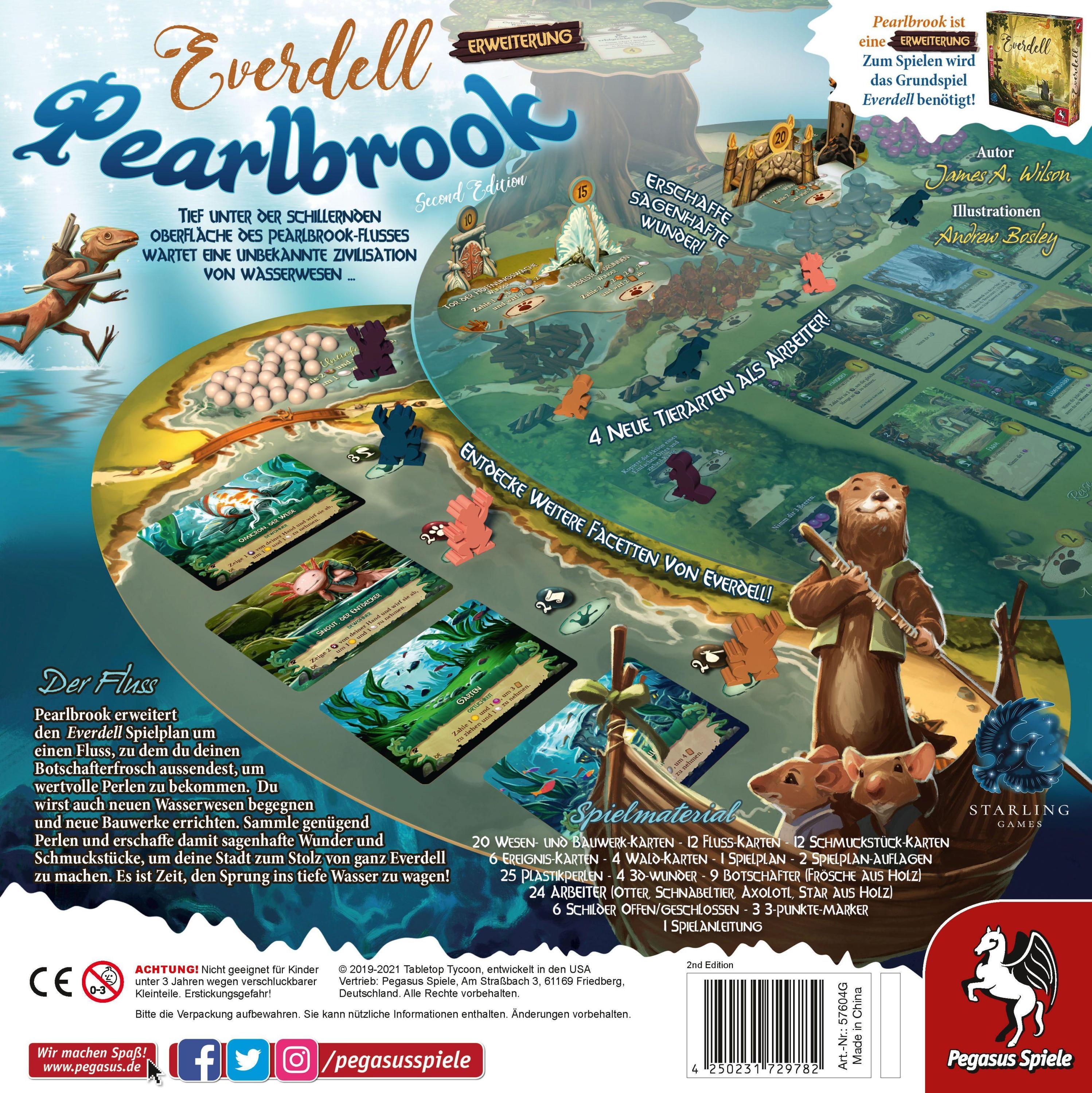 Everdell: Pearlbrook, 2. Edition (Spiel-Zubehör)