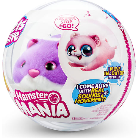 Pets Alive Hamstermania hamsterkæledyr - assorteret