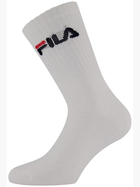 FILA 10 Pack Socken Weiss