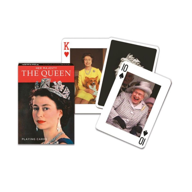 Jeu de 54 cartes - Queen Elizabeth II