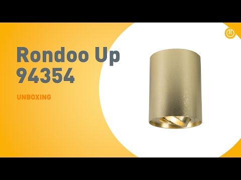 Spot goud/messing draai- en kantelbaar - Rondoo up