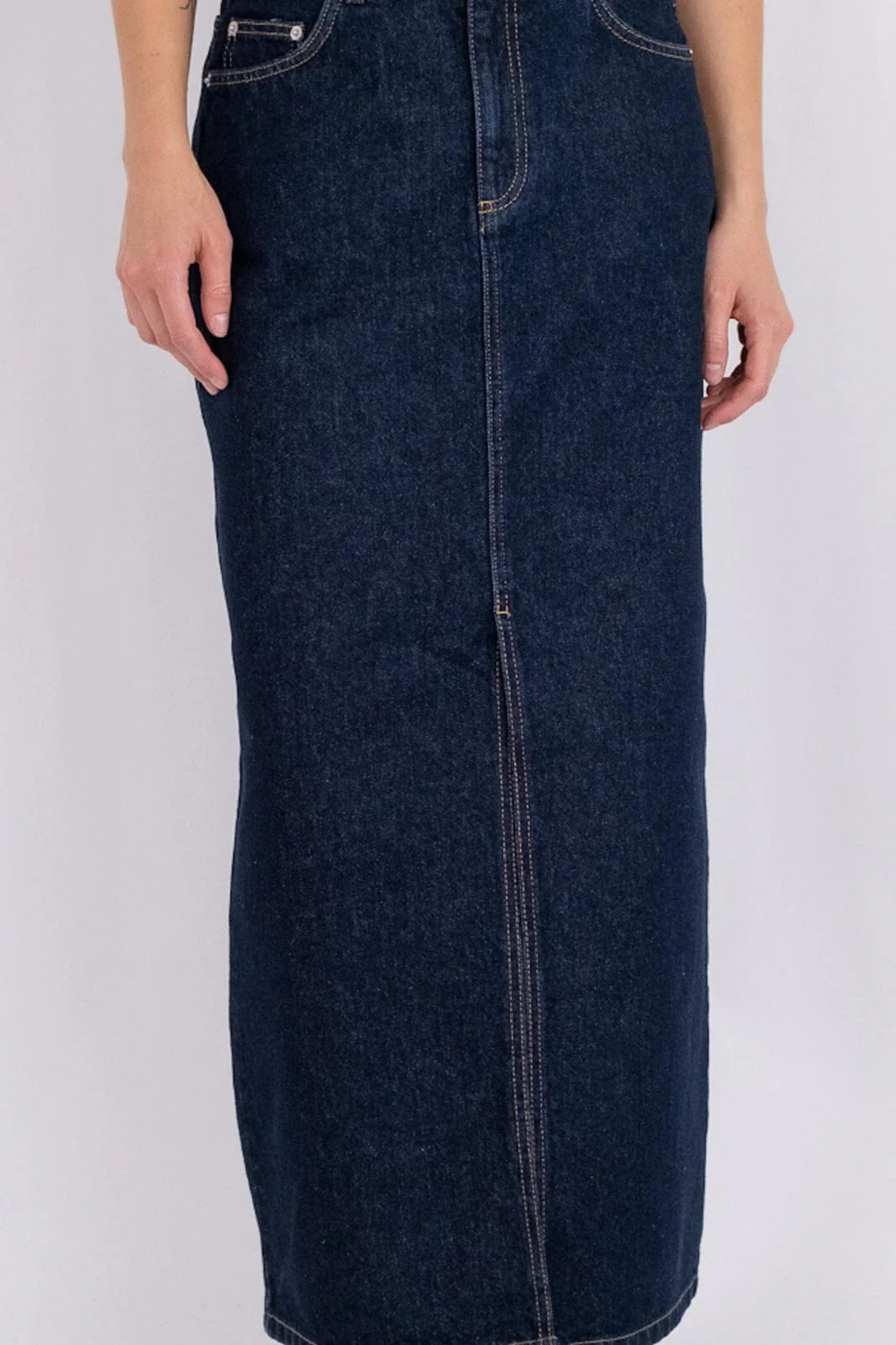 Neo Noir Frankie D Skirt dark blue