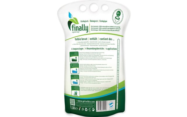 Solbio Original Sanitärflüssigkeit biologischer Sanitärzusatz Eukalyptus Minze