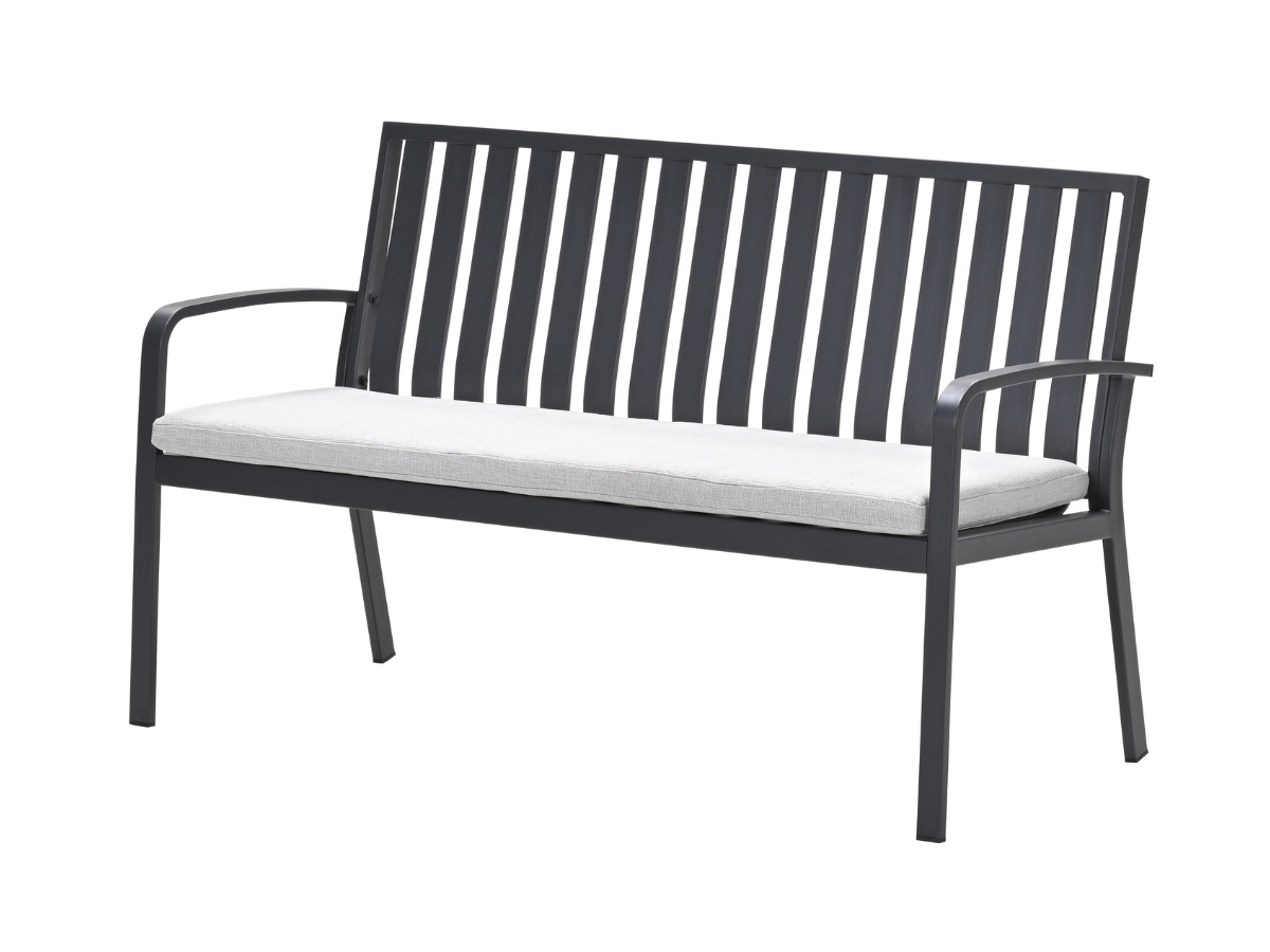 Garden Impressions Pisa parkbank - Carbon Black