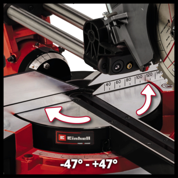 Einhell 2x18V radiaal Afkort-/Verstekzaag TE-SM 36/210 Li (zonder accu)