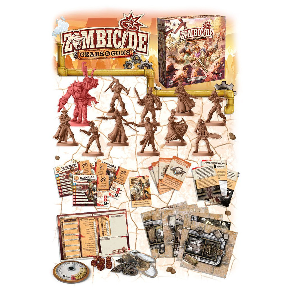 Zombicide - Undead or Alive : Gears & Guns