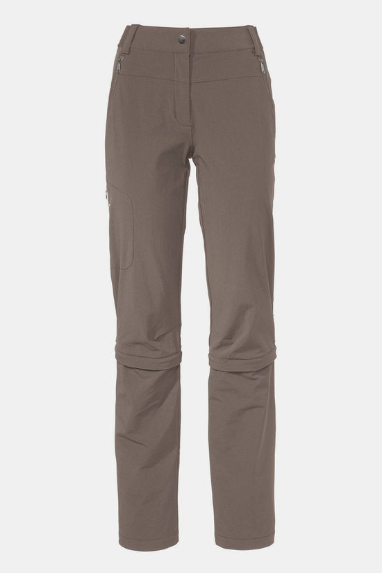 Vaude Vaude Farley Stretch Capri T-Zip III Afritsbroek Dames