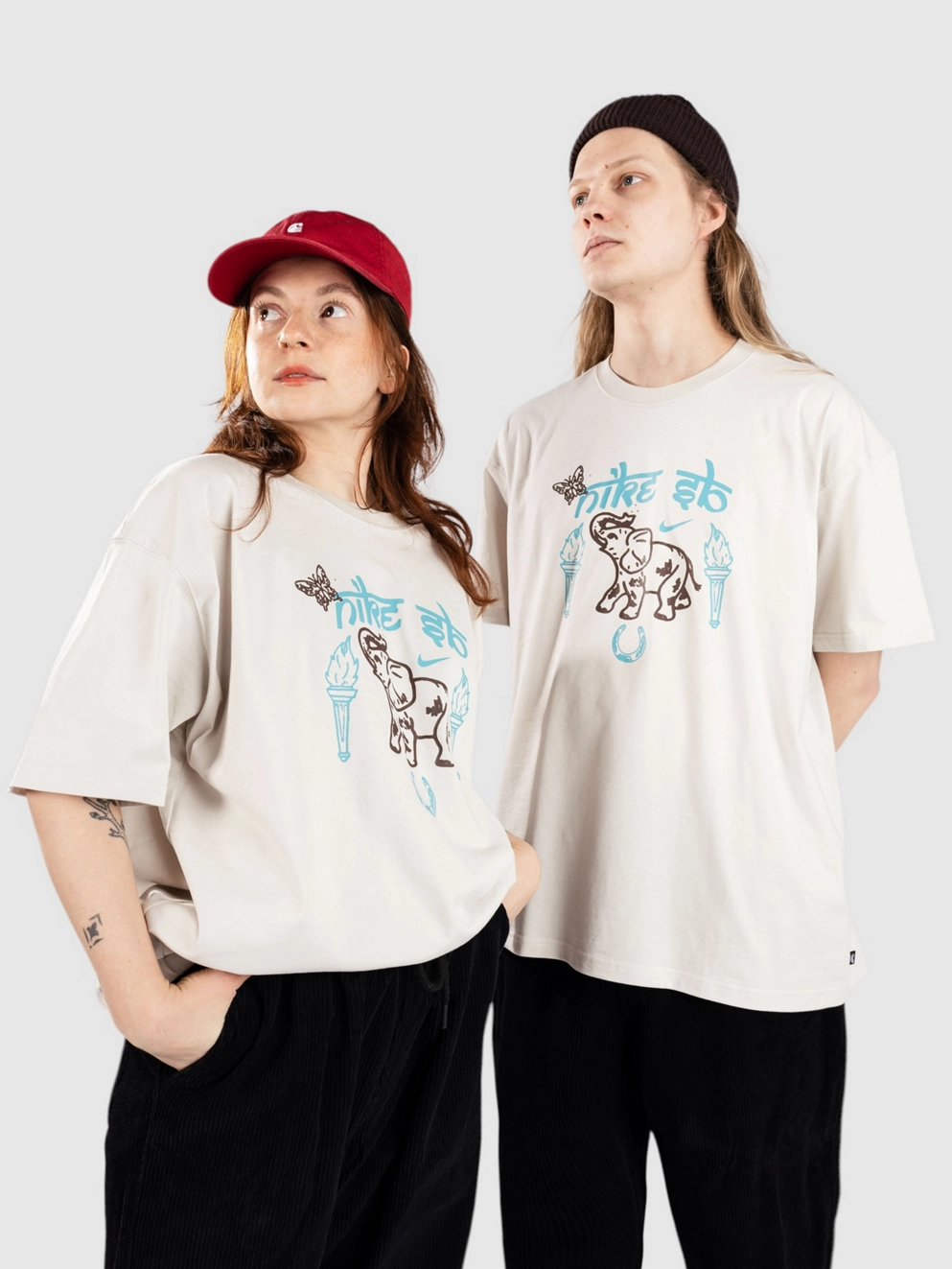 Nike SB M90 Oc Elephant T-Shirt light bone