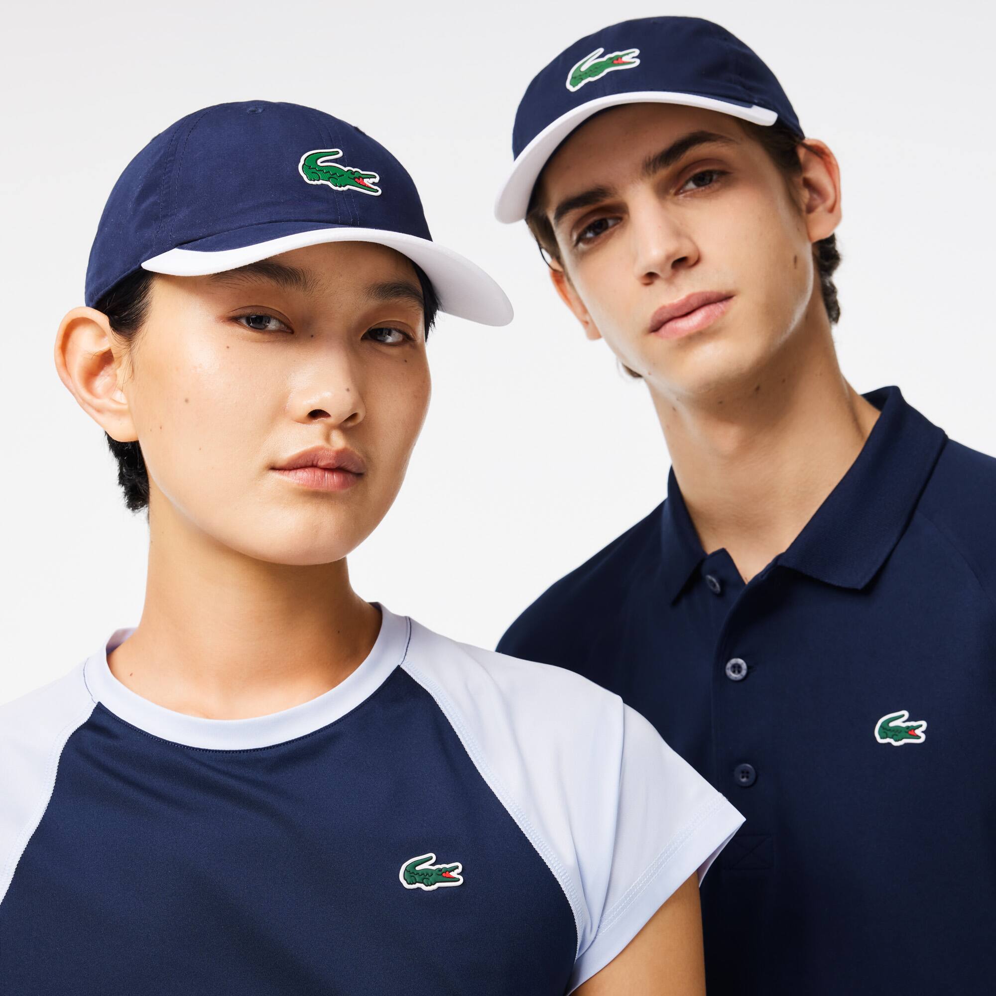 Herren-Kappe mit Kontrast-Rand LACOSTE SPORT Caps & Hüte - Blau - Lacoste - Unisex