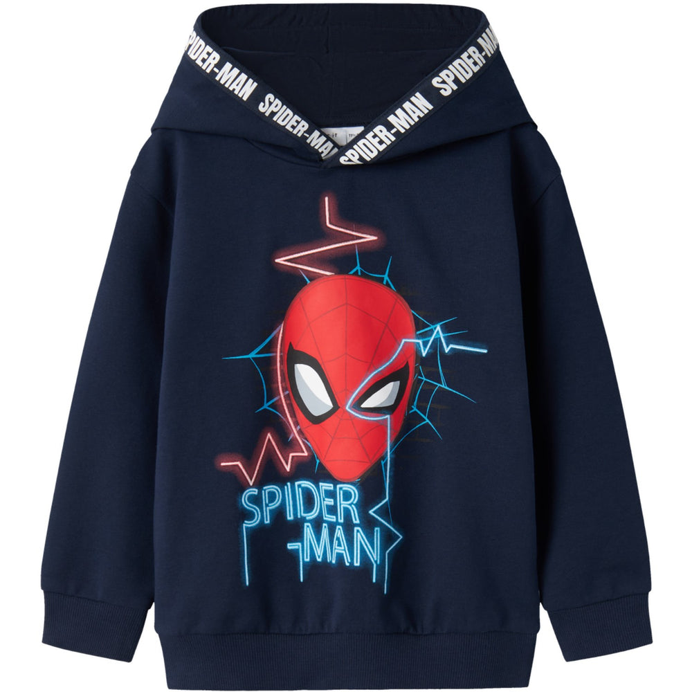 Køb Name It Navy Blazer Jaan Spiderman Regular Sweatshirt Marvel