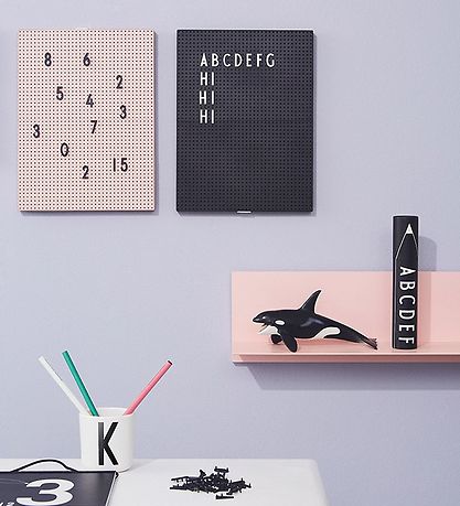 Design Letters Tafel - A4 - Schwarz