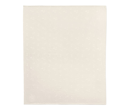 Jacquard-Tischdecke, 145 x 255 cm, creme