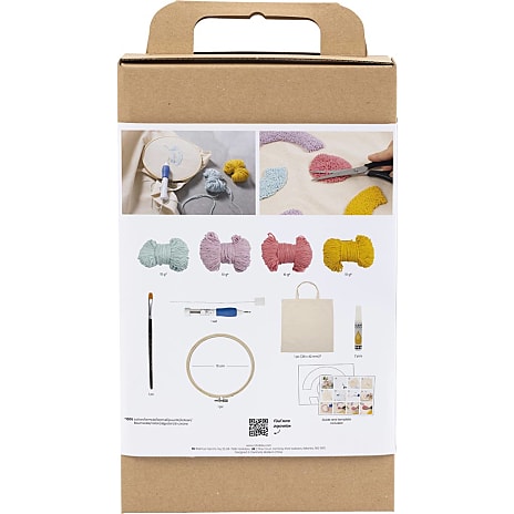 DIY kit punch needle mulepose