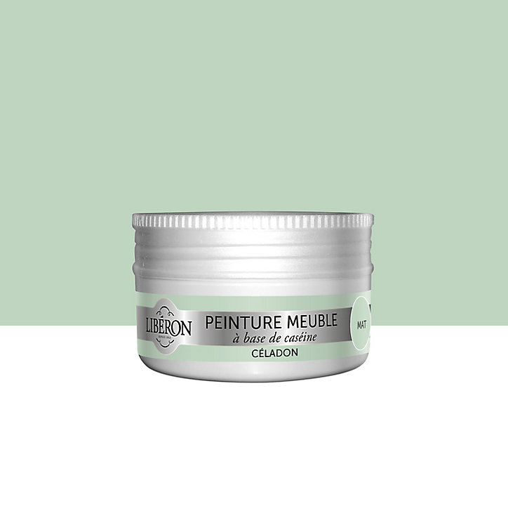 Peinture à base de caséine meubles Libéron céladon mat 75ml
