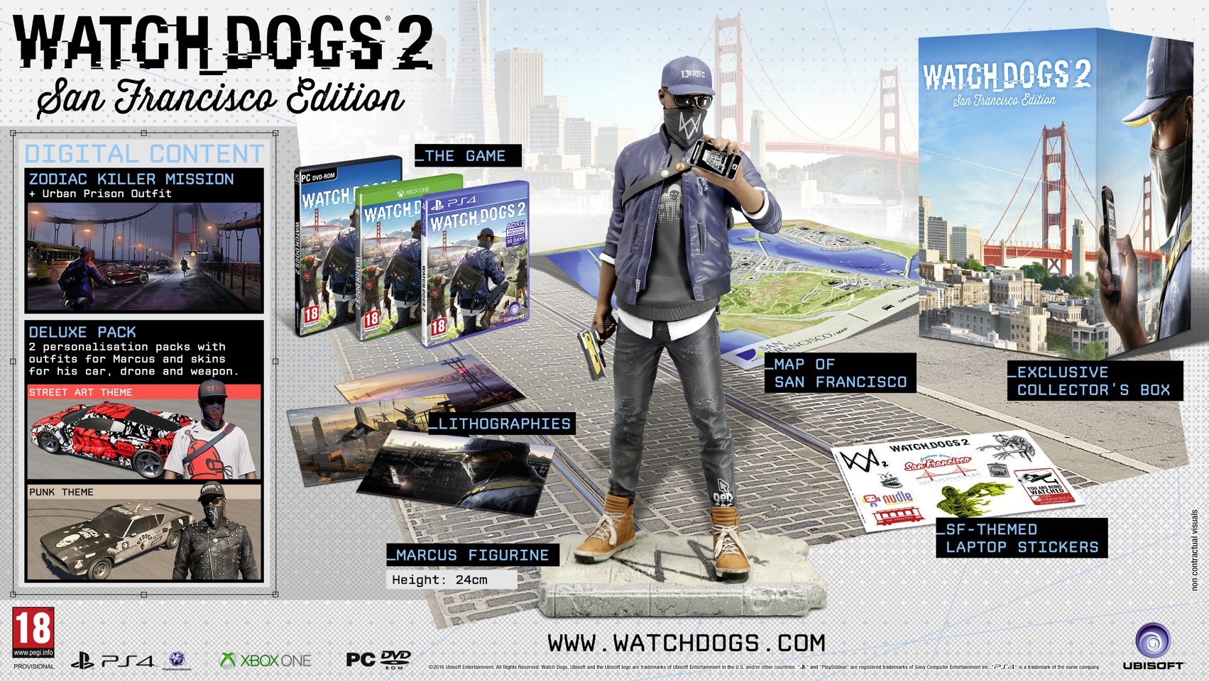 Watch Dogs 2 - San Francisco Edition (Nordic)- Xbox One