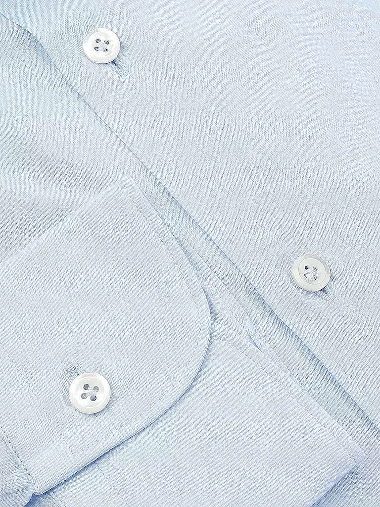 EDWARD COPPER Hemd Tailored Fit hellblau