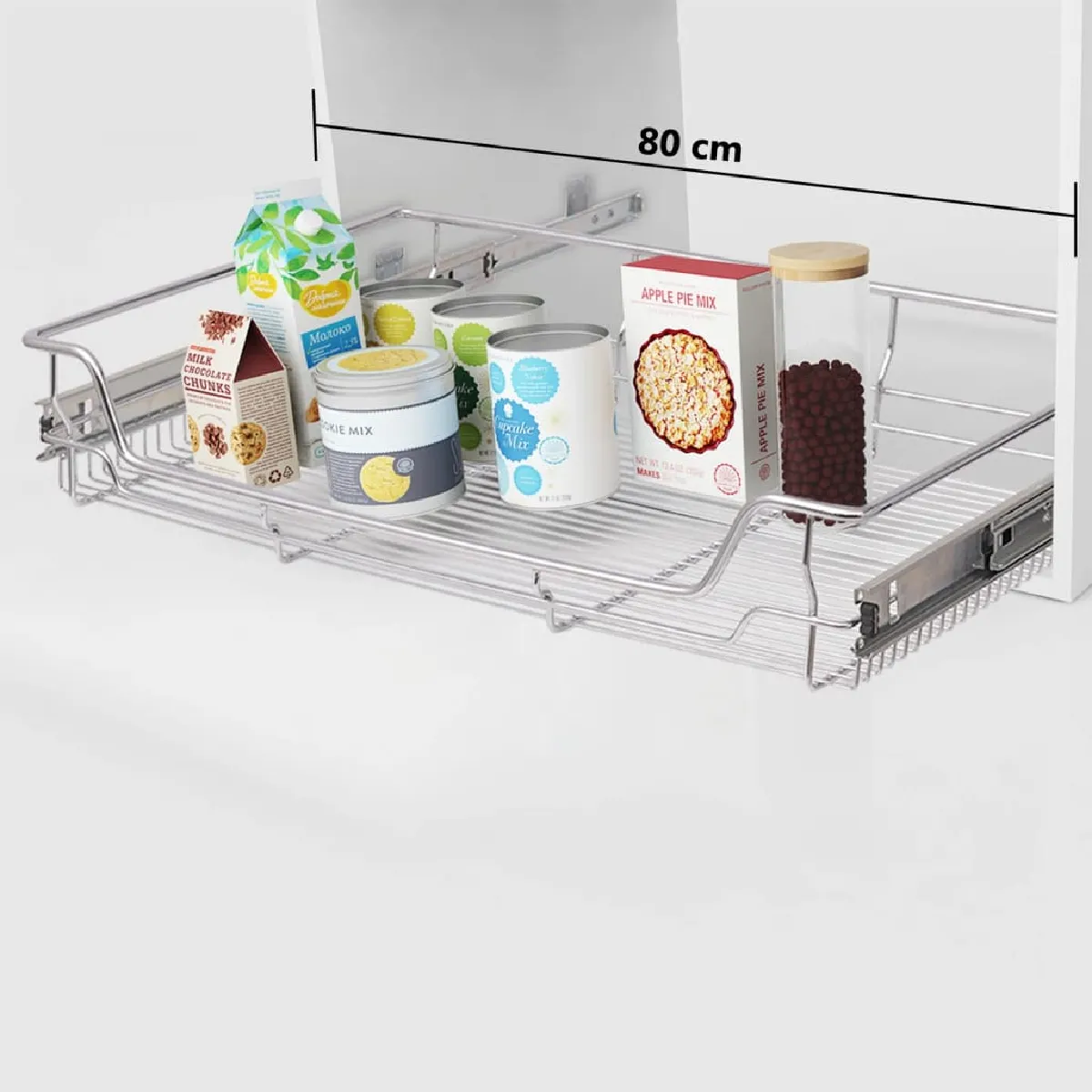 VidaXL Panier Métallique Argenté 2 pcs