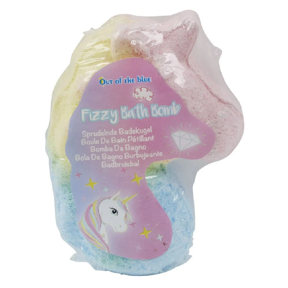 Bombe de bain tête de Licorne