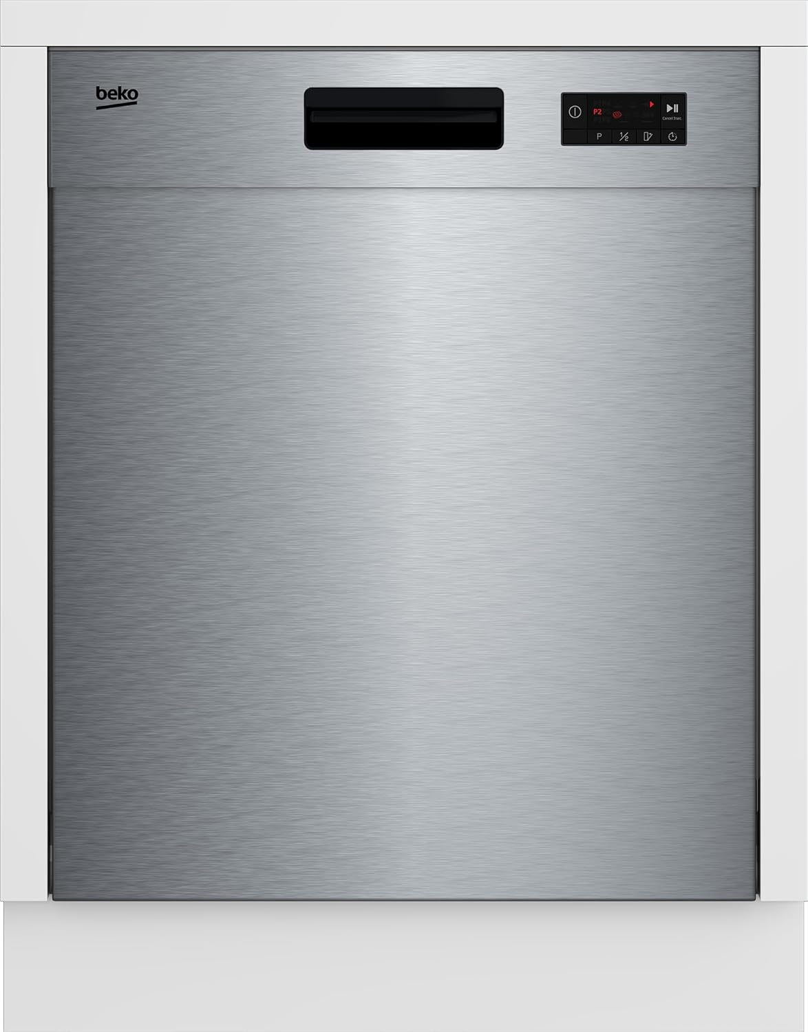 Beko BDUN15430X b300 Unterbau-Geschirrspüler 60 cm, für 14 Maßgedecke, 3 Spülebenen, 4 Temperaturen, 5 Programme, halbe Beladung, automatische Türöffnung, Quick&Clean
