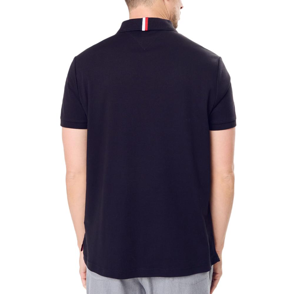 Tommy Hilfiger Polo Marine Homme Tommy Hilfiger Liquid Cotton