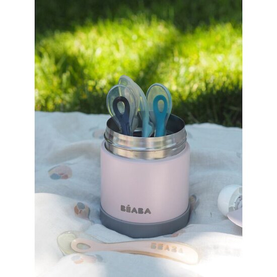 Portion inox isotherme   Light Pink        300 ml   de               Béaba