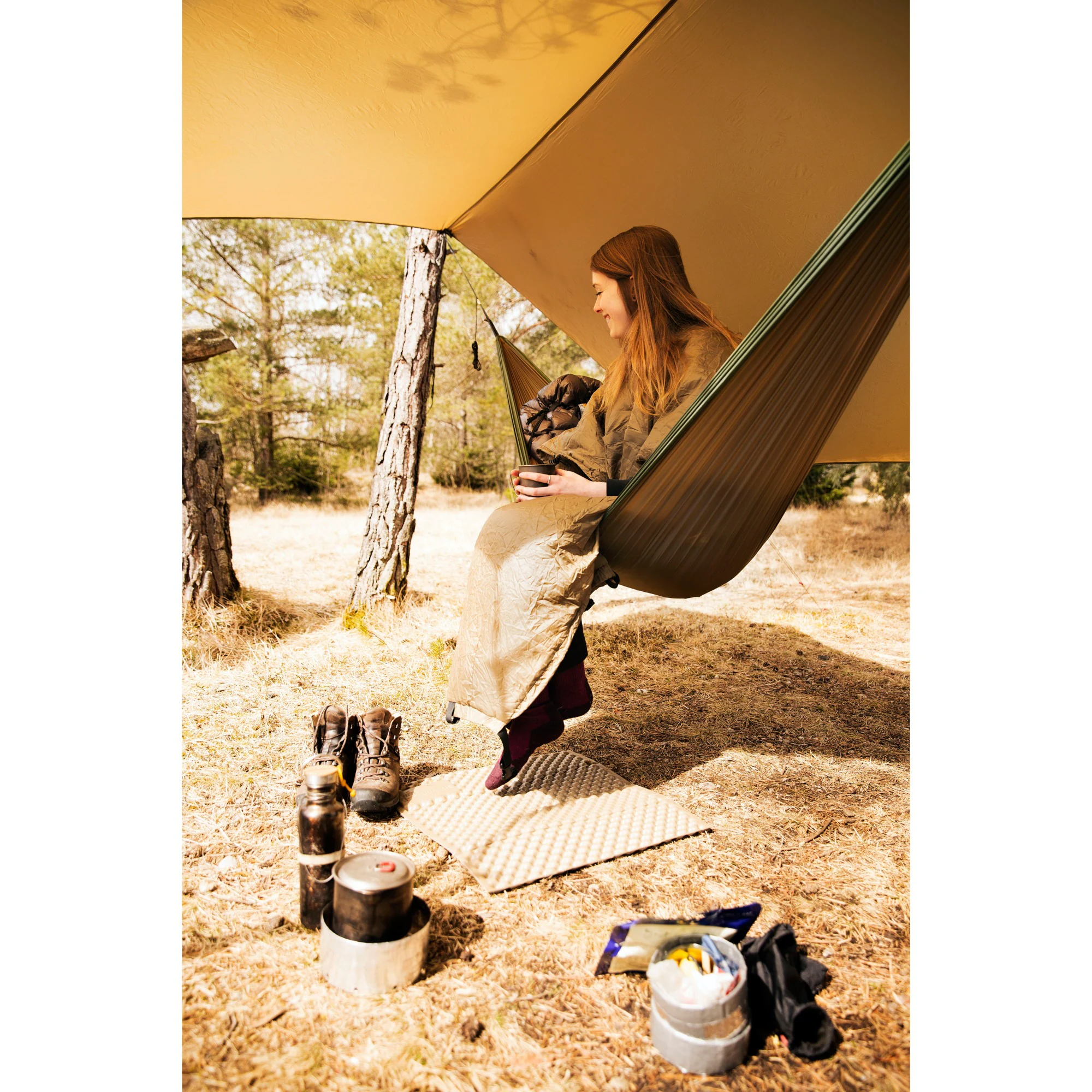 Amazonas Hängematte Underquilt-Poncho