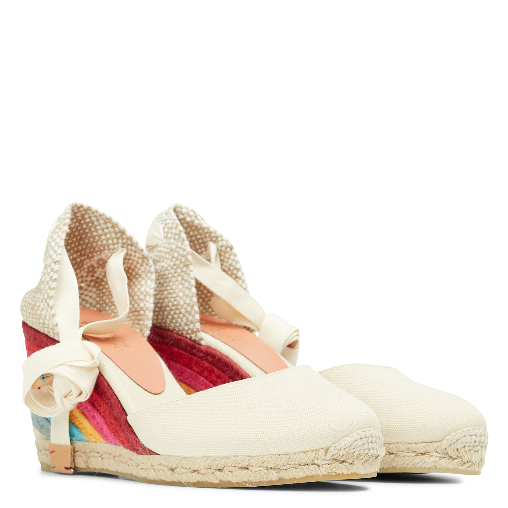 CARINA - Espadrilles compensées Castaner x Paul Smith | Beige