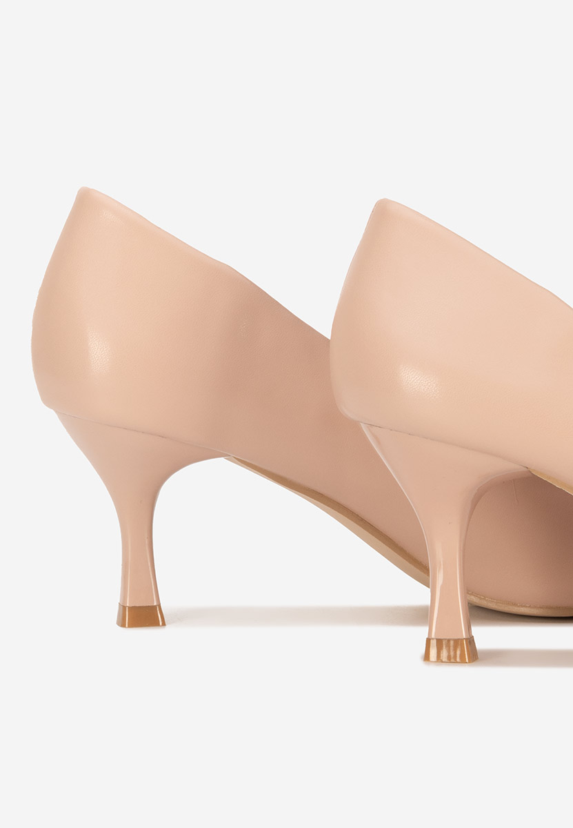 Chaussures à talon nude Aviloria