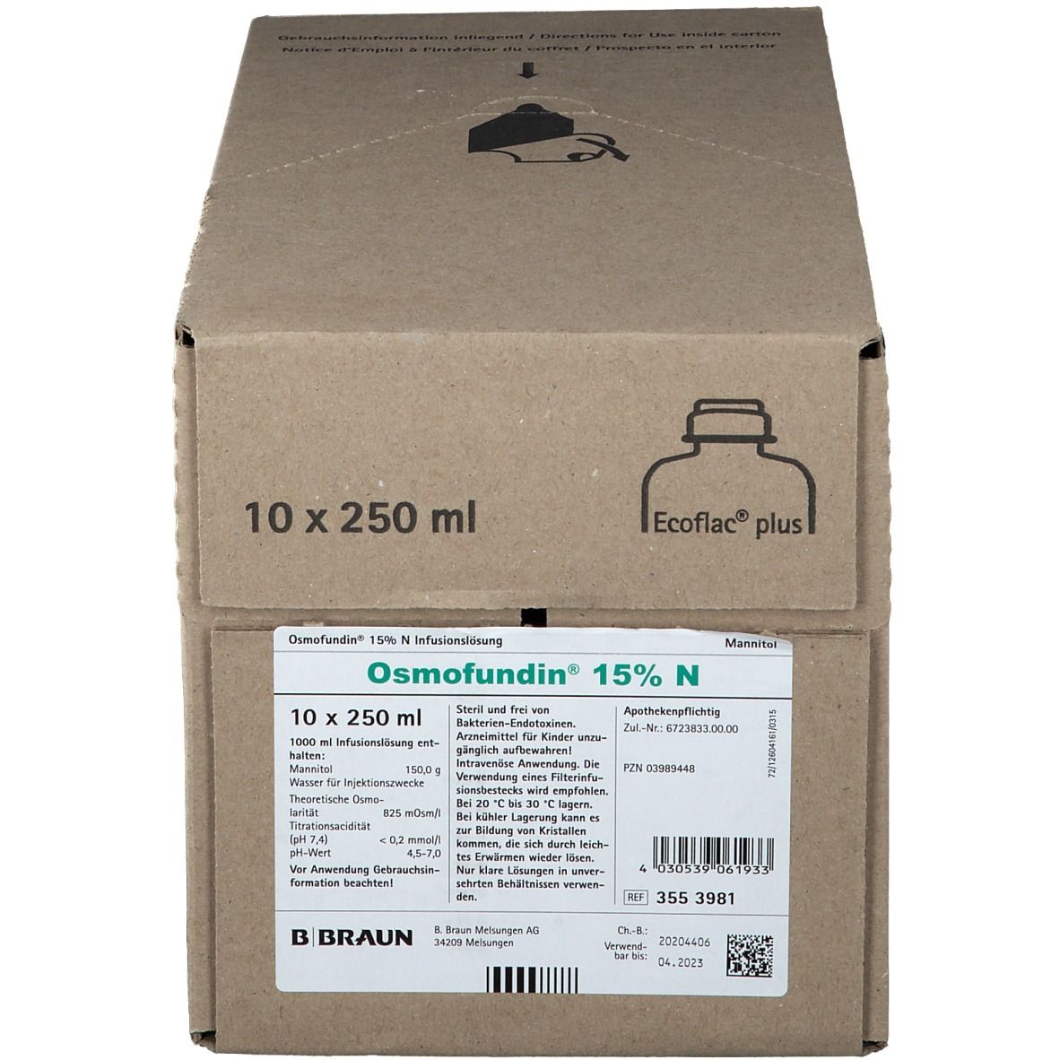 Osmofundin® 15 % N Ecoflac® plus