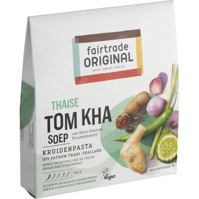Fairtrade Original Kruidenpasta voor Thaise tom kha soep