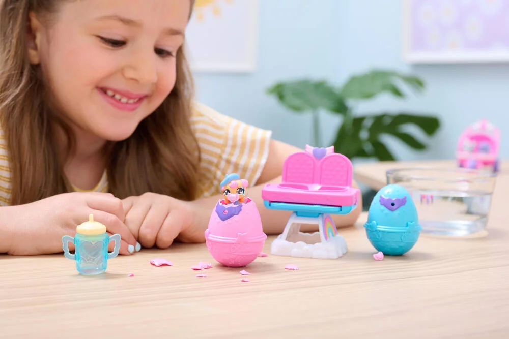 HATCHIMALS - PACK DE 2 HATCHIMALS + CHAISE HAUTE