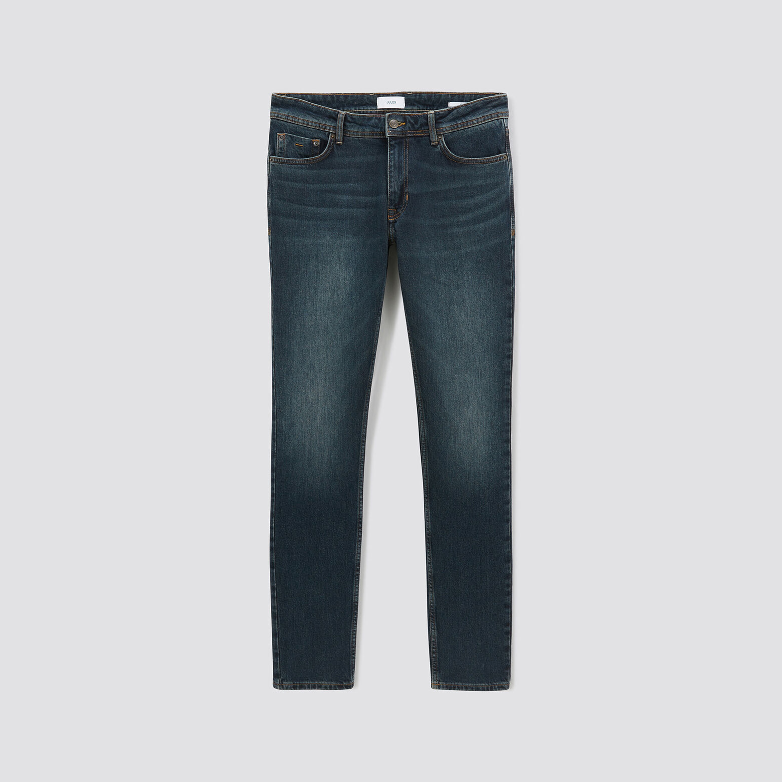 Jean slim contenant du coton régénératif Bleu