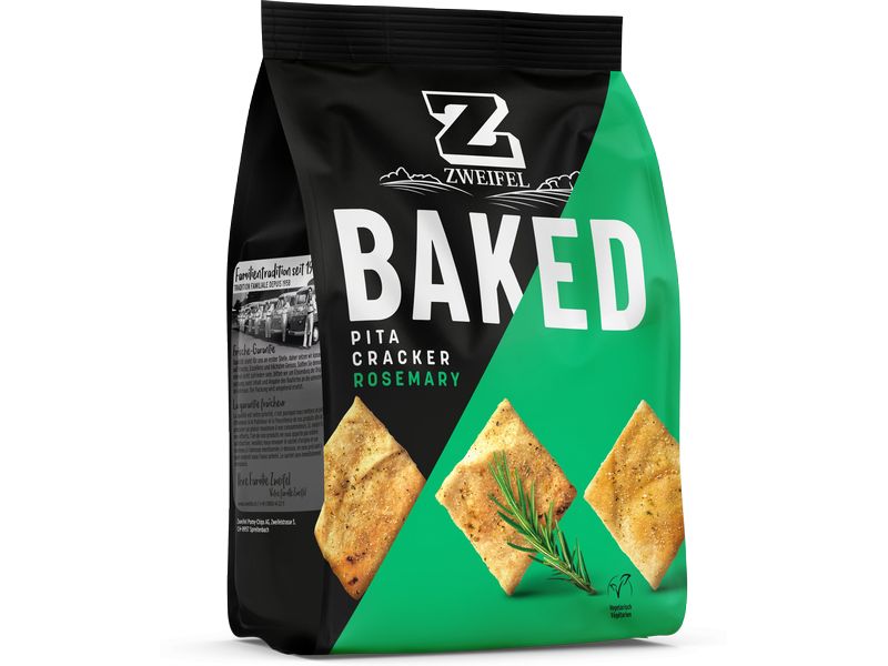 Zweifel Apéro Baked Pita Cracker Rosemary 90 g Pita Cracker
