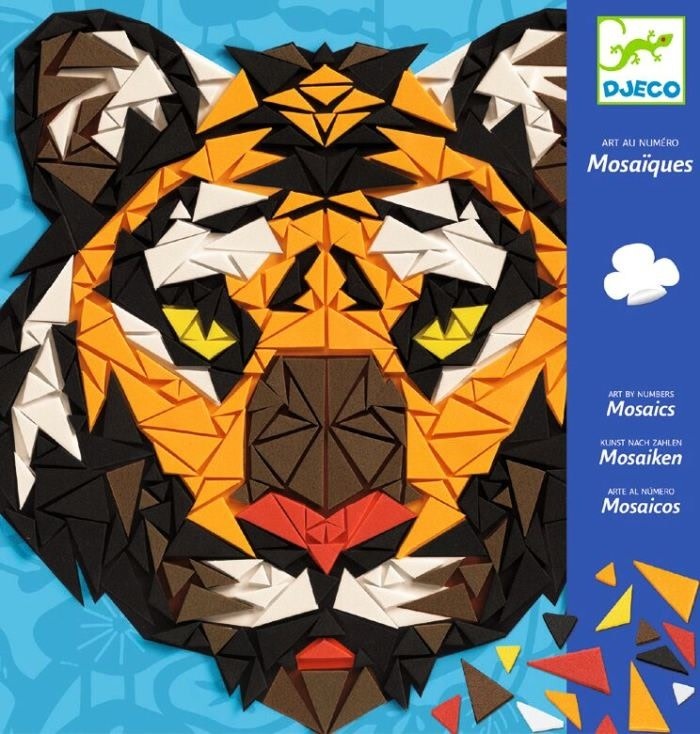 Djeco Djeco mozaiek wilde dieren dj08887