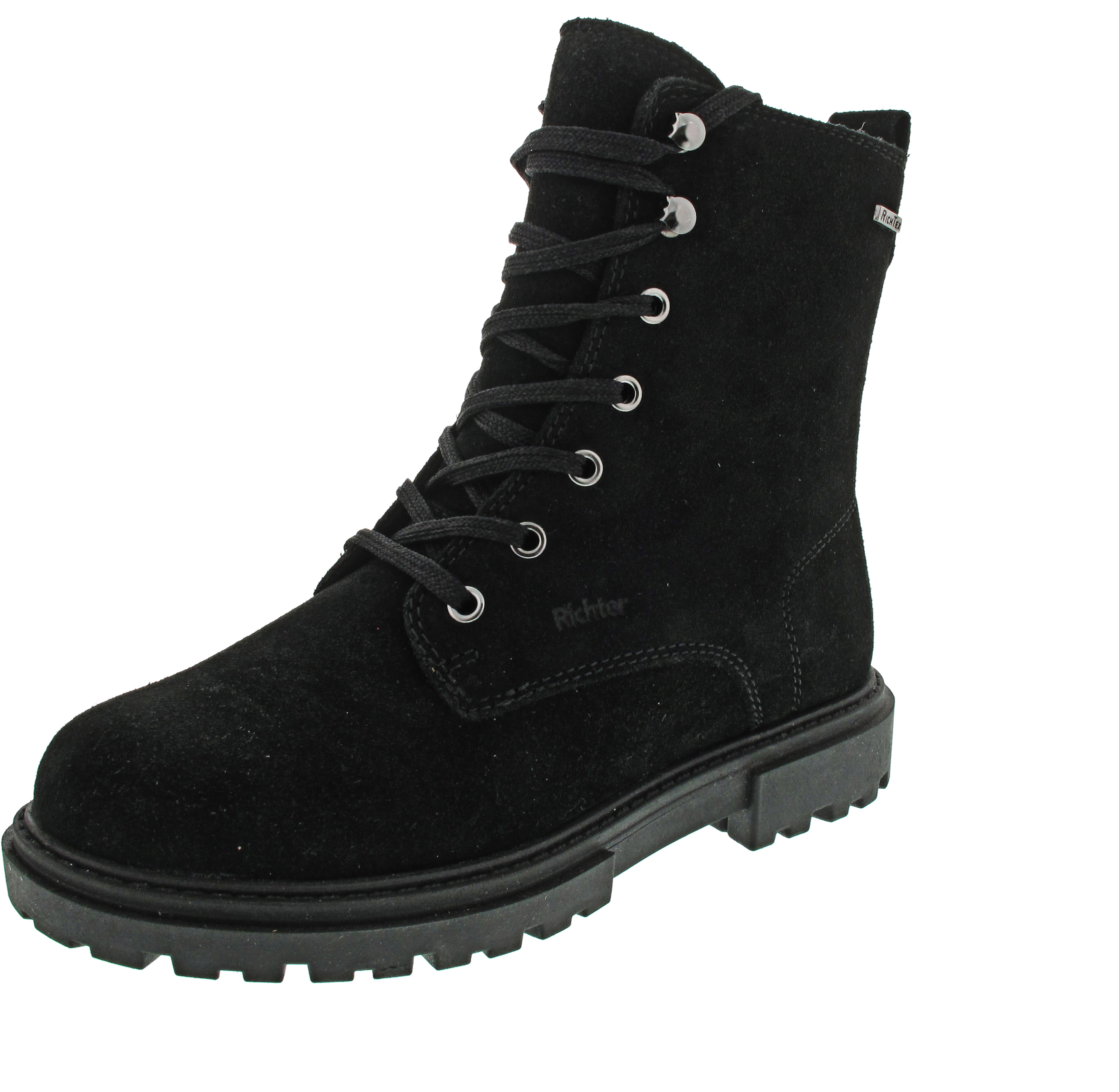 Richter Schnürstiefel schwarz