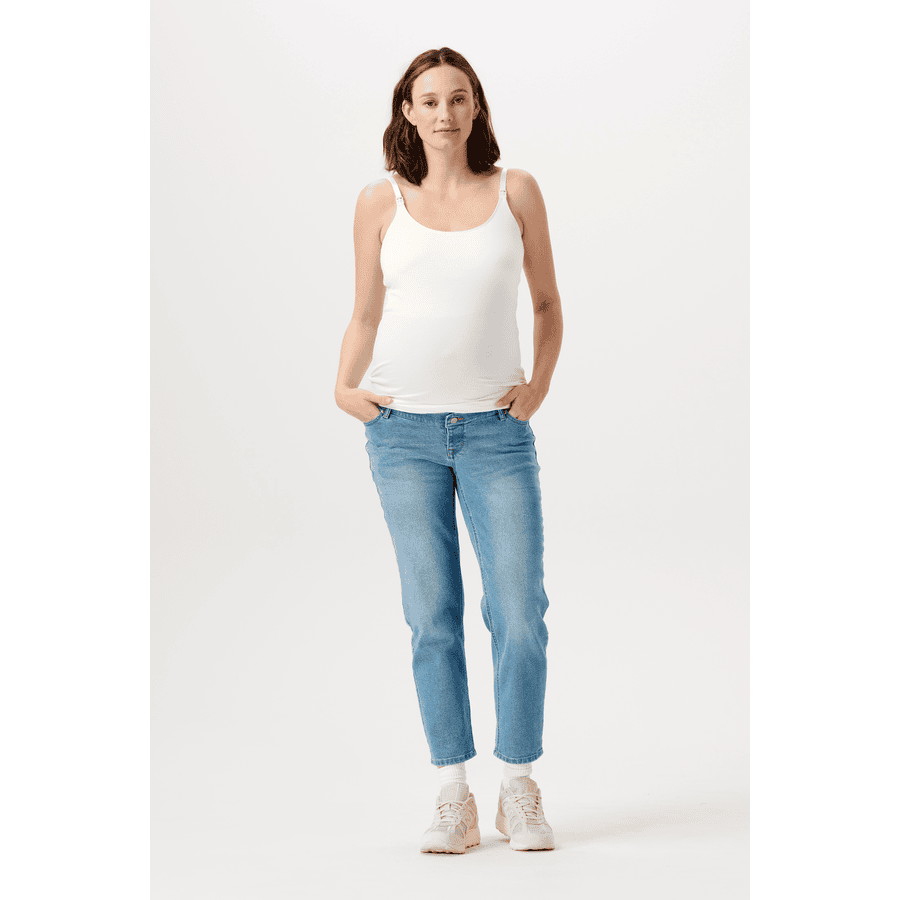Noppies Straight Umstandsjeans Azua Vintage Blue
