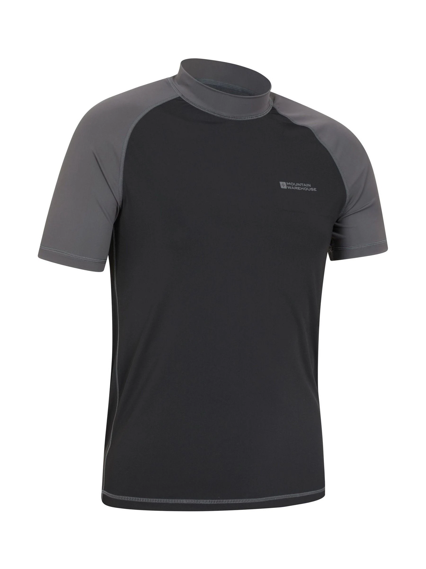 Zwart - Mountain Warehouse - UV surfhemd voor heren