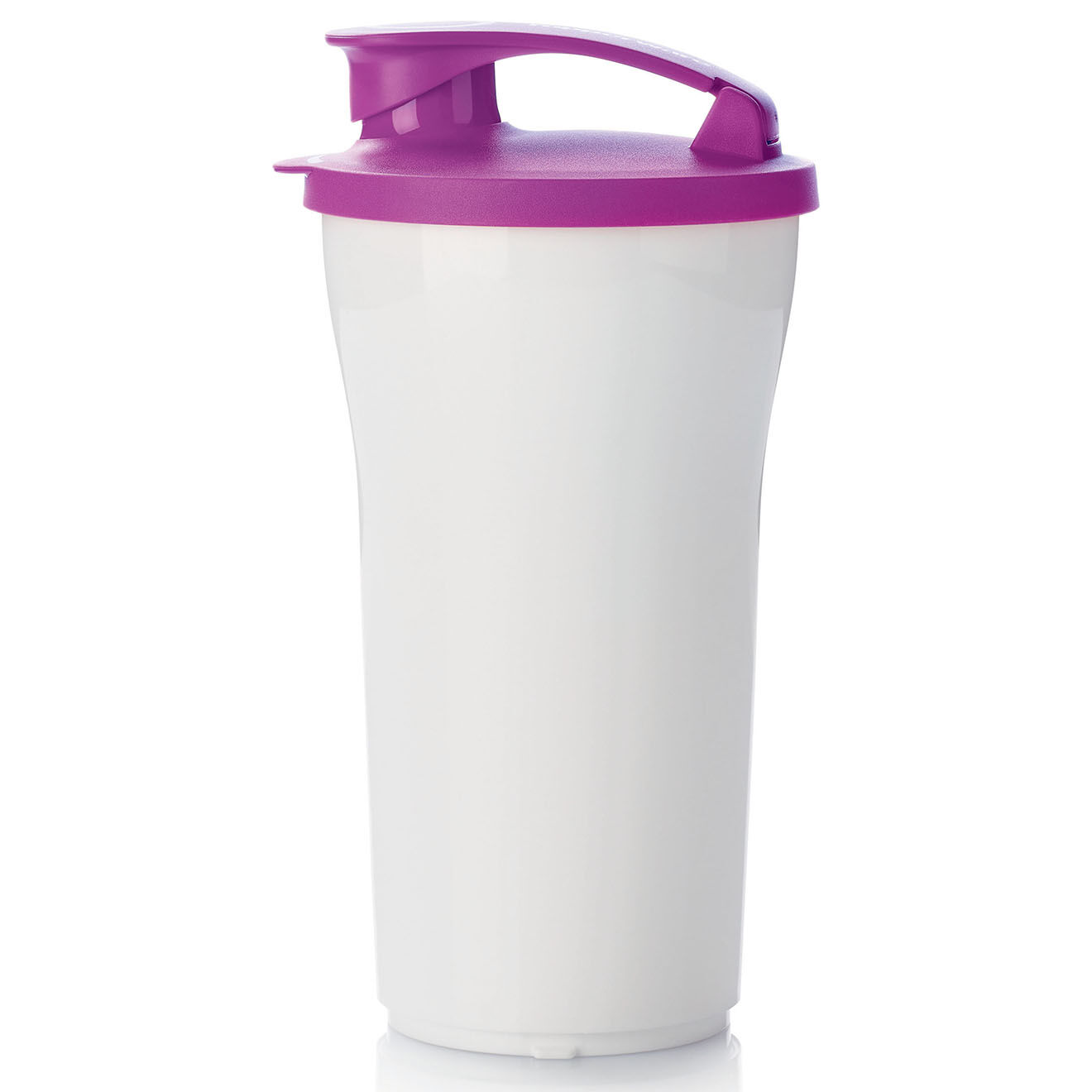 Tupperware Gobelet shaker avec bouchon Ilumina blanc/violet