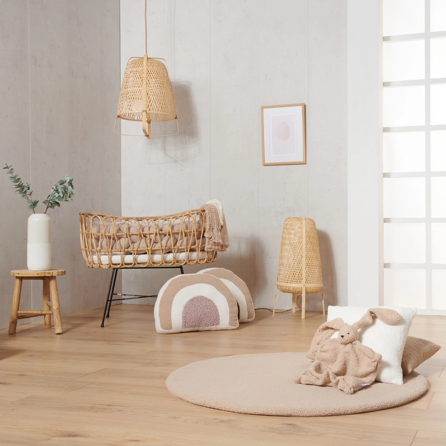 Nordic Coast Company Schnuffeltuch Hase Teddy beige