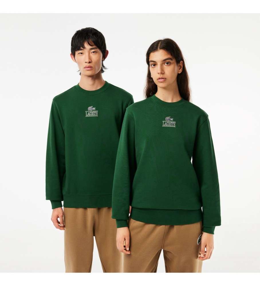 Moletom Lacoste Jogger com estampa verde da marca