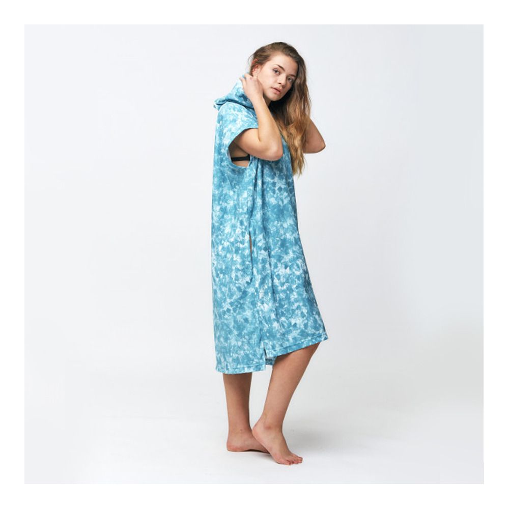After Essentials MICROFIBER - Poncho ocean