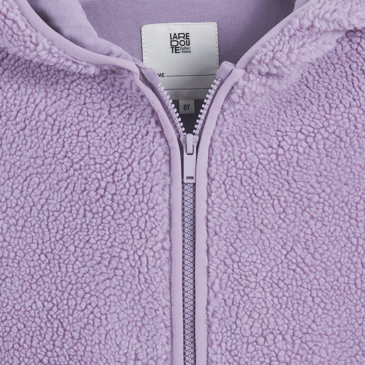 COLEÇÕES LA REDOUTE<br>Colete met kap em sherpa