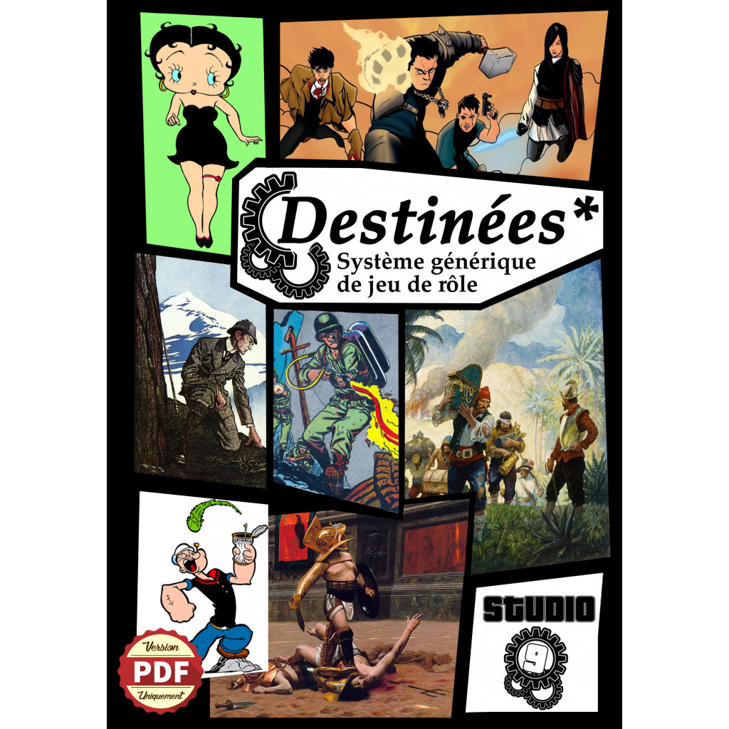 Destinées* - Système générique de Jeu de rôle PDF