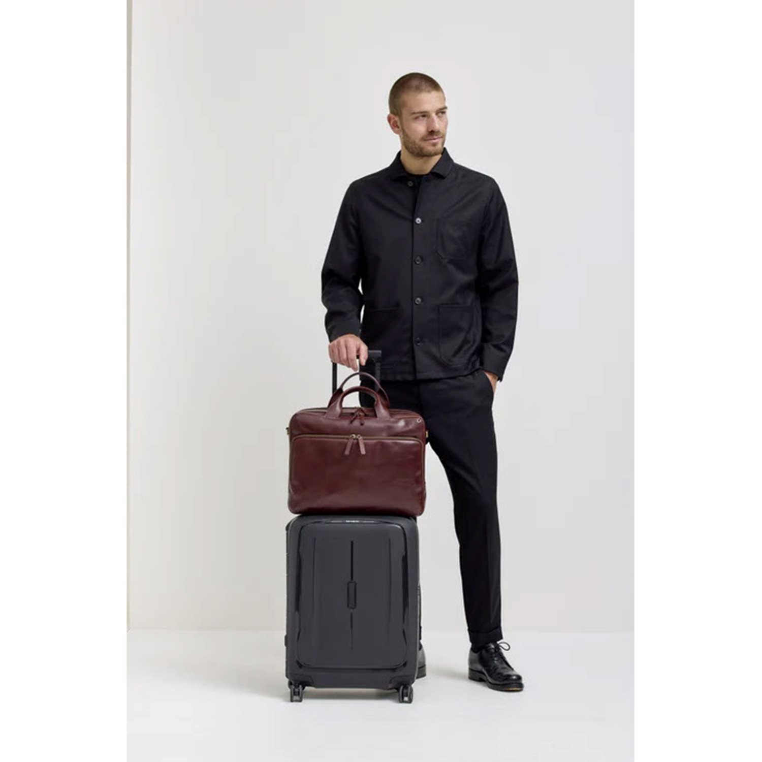 Jost Skagen Businessbag 2 Comp. brown
