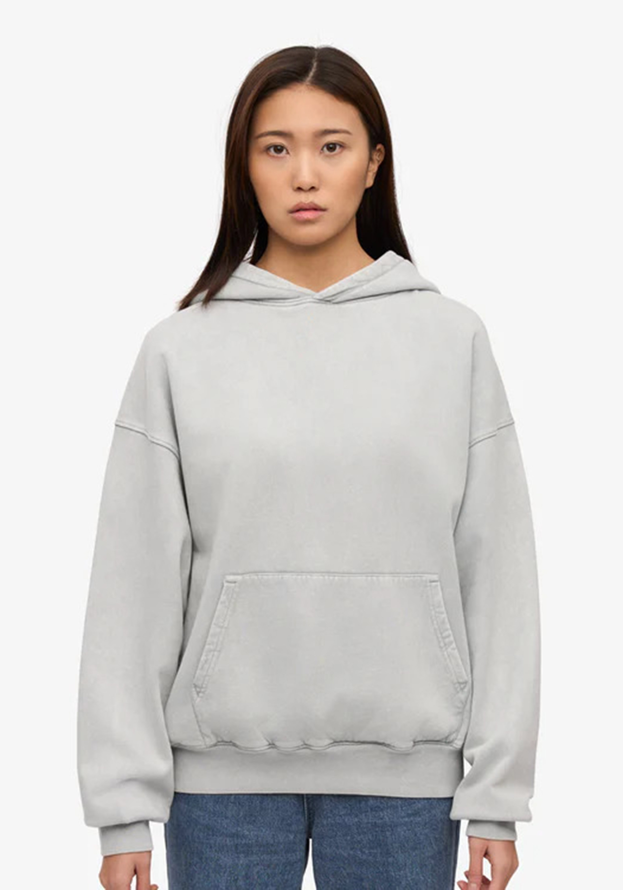 Colorful Standard Oversized Hoodie Faded Grey