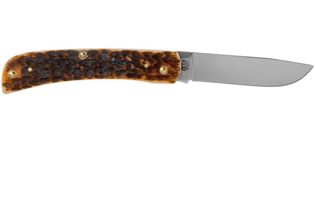 Case Sod Buster Jr Amber Jigged Bone, 30092, 6137 CV zakmes