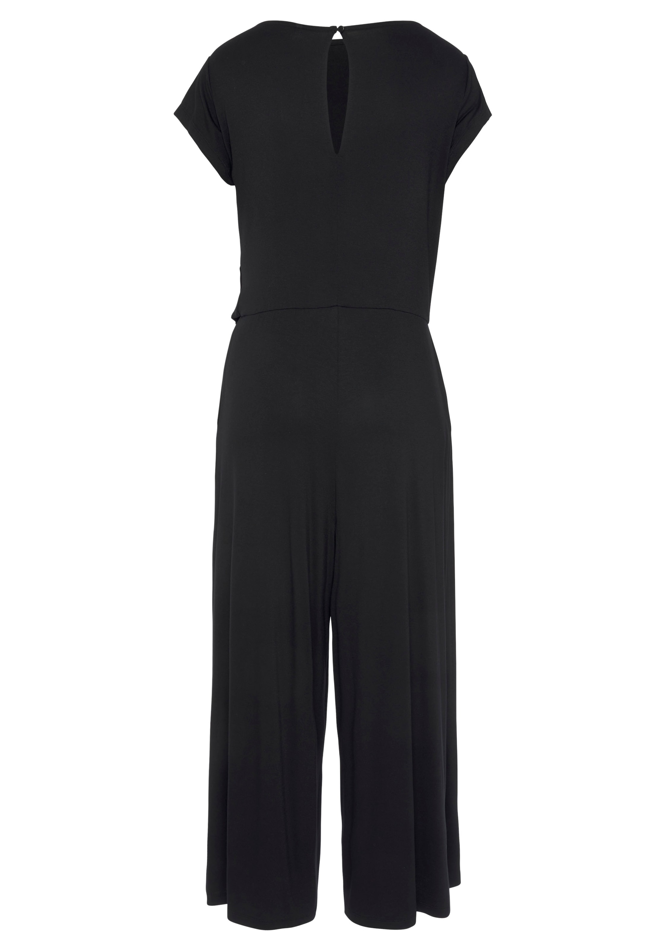 LASCANA Culotte-Overall , mit Knotendetail in der Taille, femininer Jumpsuit, festlich